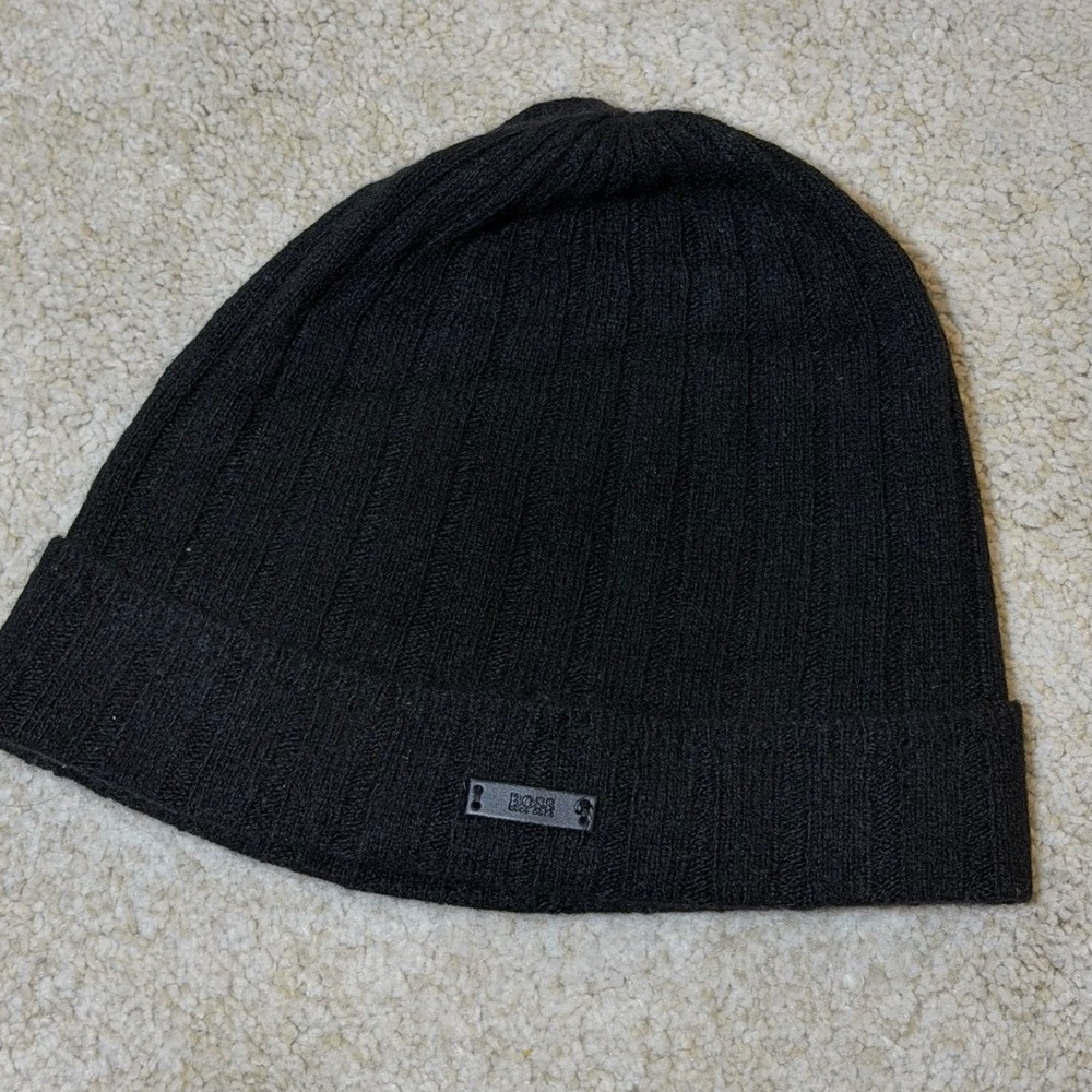 Boss Black Knit Beanie